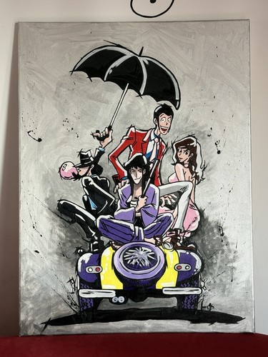 Lupin iii acrilico - iii,,