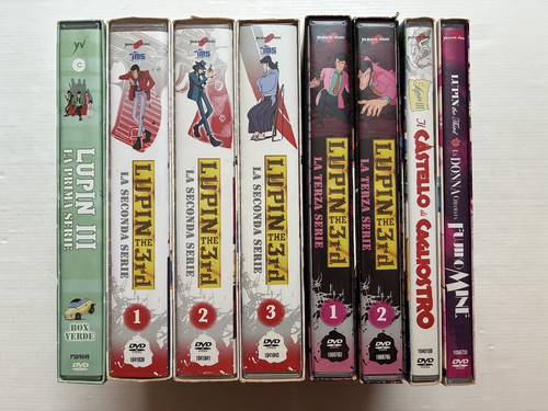 Dvd lupin iii - iii, +