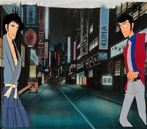 Lupin anime cel tavola - 3,